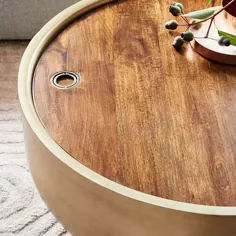 میز قهوه ذخیره سازی طبل