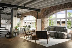 Arredo stile industrial: atmosfere vintage e loft moderni - وبلاگ خانگی Carillo