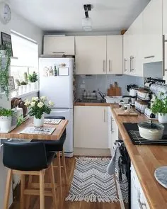 20+ ایده آشپزخانه کوچک - ایده هایی برای باز کردن اتاق جمع و جور شما 2019 - صفحه 11 از 26 - وبلاگ من