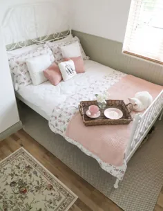 آرایش اتاق خواب کوچک ، Ikea Leirvik - یادداشت های لباس ظریف