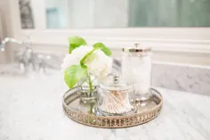 پست پروفایل اینستاگرام @ magnolia: "Trivets Mirrored French ما یک سینی غرور کامل برای پیشخوان حمام شما می سازد!  آنها لوازم ضروری حمام را بدون زحمت زیبا جلوه می دهند ... "