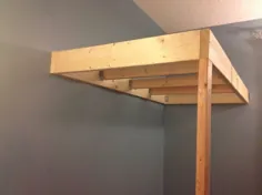 Hanging Loft Bed (یک طراحی DIY منحصر به فرد که در 8 تصویر به نمایش گذاشته شده است)