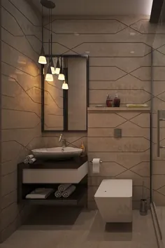 طراحی حمام مدرن