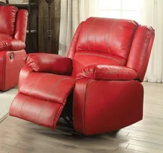صندلی تکیه دار چرم مصنوعی Acme 52152 Zuriel