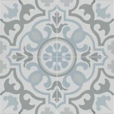 MSI Blume Encaustic 8 in. X 8 in. Floor Porcelain Matte and Tile Wall (5.33 sq. Ft. / ​​Case) -NHDBLU8X8 - The Home Depot