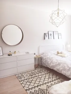 یک ظاهر طراحی اتاق خواب Ikea