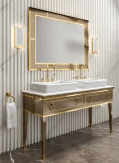 مجموعه Lutetia ، مبلمان سبک کلاسیک ایتالیایی ، توسط Oasis Luxury Bathroom