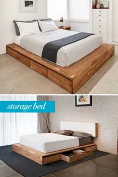 تختخواب بستر ذخیره سازی سری LAX