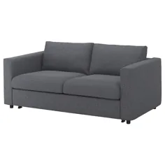 مبل خوابیده FINNALA ، خاکستری متوسط ​​Gunnared ، ارتفاع شامل بالشتک های پشتی: 33 1/2 "- IKEA