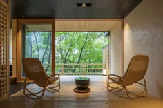 این خانه سنتی ژاپنی Serene برای استراحت و جوان سازی ساخته شده است