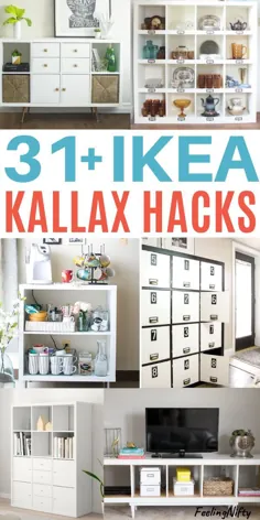 31+ Genius IKEA Kallax برای سازماندهی کل خانه شما هک می کند