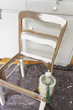 DIY: صندلی قدیمی با ظاهری جدید - احساس زندگی اسمیلا - DIY BLog