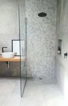 طرح های حمام مرسوم ، مد روز به رنگ خاکستری - ایده های تازه برای فضای داخلی ، دکوراسیون و منظره