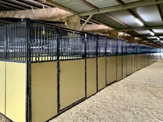 غرفه اسب های قابل حمل در استیل کریک آرنا