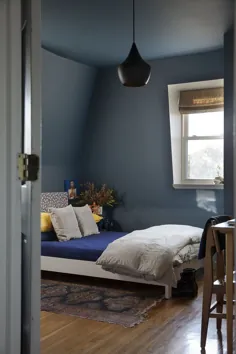 قبل و بعد: یک اتاق خواب تازه و آگاه از رنگ