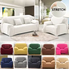 5.85 US $ | روکش مبل الاستیک برای اتاق نشیمن کیف جهانی برای مبل خانه کاناپه های تختخوابی مقطعی Spandex Stretch Sofa Cover مبل 1/2/3/4 صندلی | روکش مبل |  - AliExpress