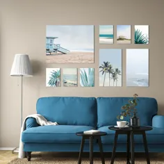 PJÄTTERYD تصویر ، مجموعه 9 ، فرار ساحلی ، 70 1⁄2x44 "- IKEA