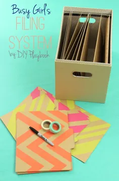 سیستم پر کردن پرونده خانگی فوق العاده آسان |  The DIY Playbook