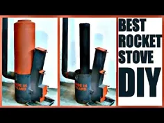 بهترین ROCKET STOVE DIY [برنامه ها]