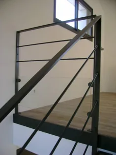 Garde-corps métallique Nantes: Escalier ، Balcon ، Mezzanine