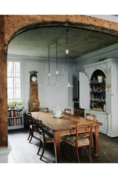 خانه ای رویایی از قرن هجدهم در بات که توسط طراح پاتریک ویلیامز بازسازی شده است
