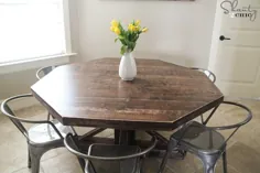 میز چوبی DIY با قیمت 110 دلار!