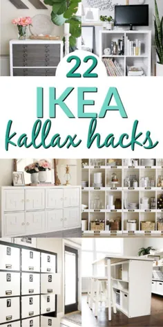 بیش از 20 هک IKEA Kallax که اکنون در خانه خود نیاز دارید