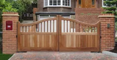 دروازه های چوبی برقی |  دروازه های دست ساز |  پنچارد انگلستان