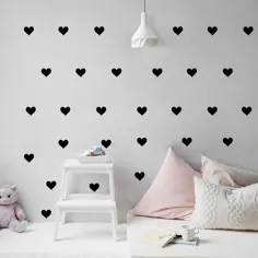 برچسب های دیواری Love Hearts