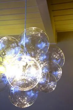لوستر Ball Bubble Ball ~ Swing-n-Cocoa - DIY Show Off TM - وبلاگ تزئین و بهبود خانه