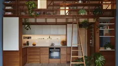 فضای داخلی: ایده های آشپزخانه با الهام از ژاپن از هیو میلر ، کارگر چوب