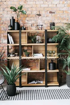 30 ایده شگفت انگیز برای تزئین قفسه کتاب برای کمال طراحی داخلی شما