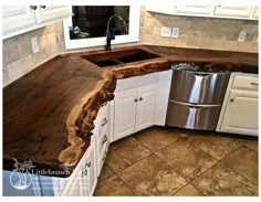 آشپزخانه آشپزخانه واقعی چوبی