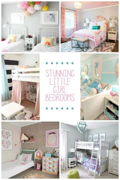 15 ایده اتاق خواب دختر کوچولوی زرق و برق دار
