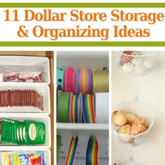 ایده های ذخیره سازی و سازماندهی 11 دلار - فروشگاه شیرین خانه DIY