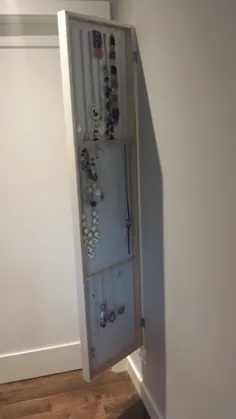 آینه IKEA STAVE سازمان دهنده جواهرات را پنهان می کند - IKEA Hackers