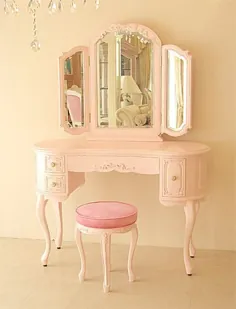 vintage vanity #dressingtable #bestdressingtabledesigns #woodendressingtable # mo... - ایده های اثاثه یا لوازم داخلی
