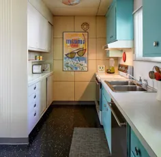 بهترین 22 عکس و ایده طراحی طبقه مشمع کف اتاق آشپزخانه مدرن