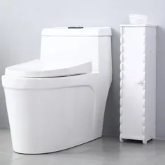 کابینت کف گوشه ای برای نگهداری حمام کوچک Ktaxon ، درب و قفسه ، کابینت توالت نازک توالت ، سازمان دهنده سینک ظرفشویی باریک ، قفسه نگهداری حوله برای نگهدارنده کاغذ ، سفید - Walmart.com