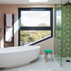 توالت تبدیل حمام معماری Urbanist حمام مدرن چند رنگ |  احترام گذاشتن