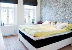 سبک اسکاندیناوی: دو لحاف روی یک تخت