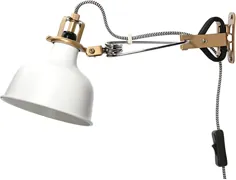 گیره لامپ دیواری IKEA Spotar Off-White Ranarp