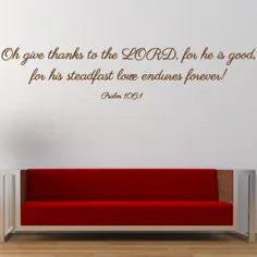 مزمور 106: 1 دیوار برگردان مسیحی |  دیوارهای الهی