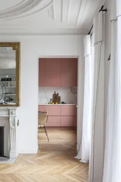 apartment آپارتمان روشن با لهجه های رنگارنگ در پاریس〛 ◾ عکس ◾ ایده ها ◾ طراحی