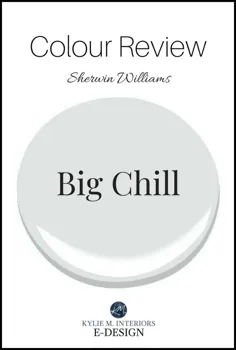 نقاشی نقد و بررسی رنگ: شروین ویلیامز Big Chill یک معامله بزرگ است!  - Kylie M Interiors