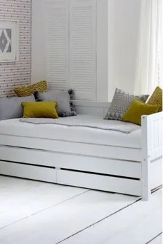 بستر نوردیک با کشوهای ذخیره سازی و تختخواب بیرون کشیدن توسط Flexa را از فروشگاه آنلاین Next UK خریداری کنید