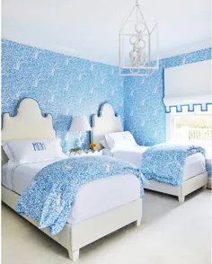 اوومف در اینستاگرام: ”دوقلوها!  تخت های سکو ، یعنی!  lizziecullencox این اتاق فوق العاده است.  # تزئینات سفارشی # تزریق اتاق خواب "