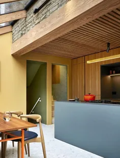 یک خانه تراس ویکتوریایی رنگارنگ با پسوند مدرن - THE NORDROOM