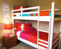 18 ایده اتاق خواب مشترک برای کودکان