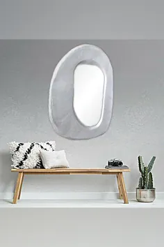آینه قدی دیواری مینیمال پاپیه ماشه